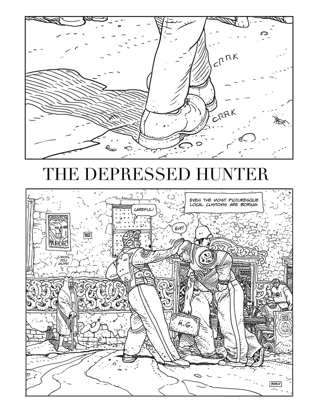 Moebius Library: The Depressed Hunter - Pre-Order