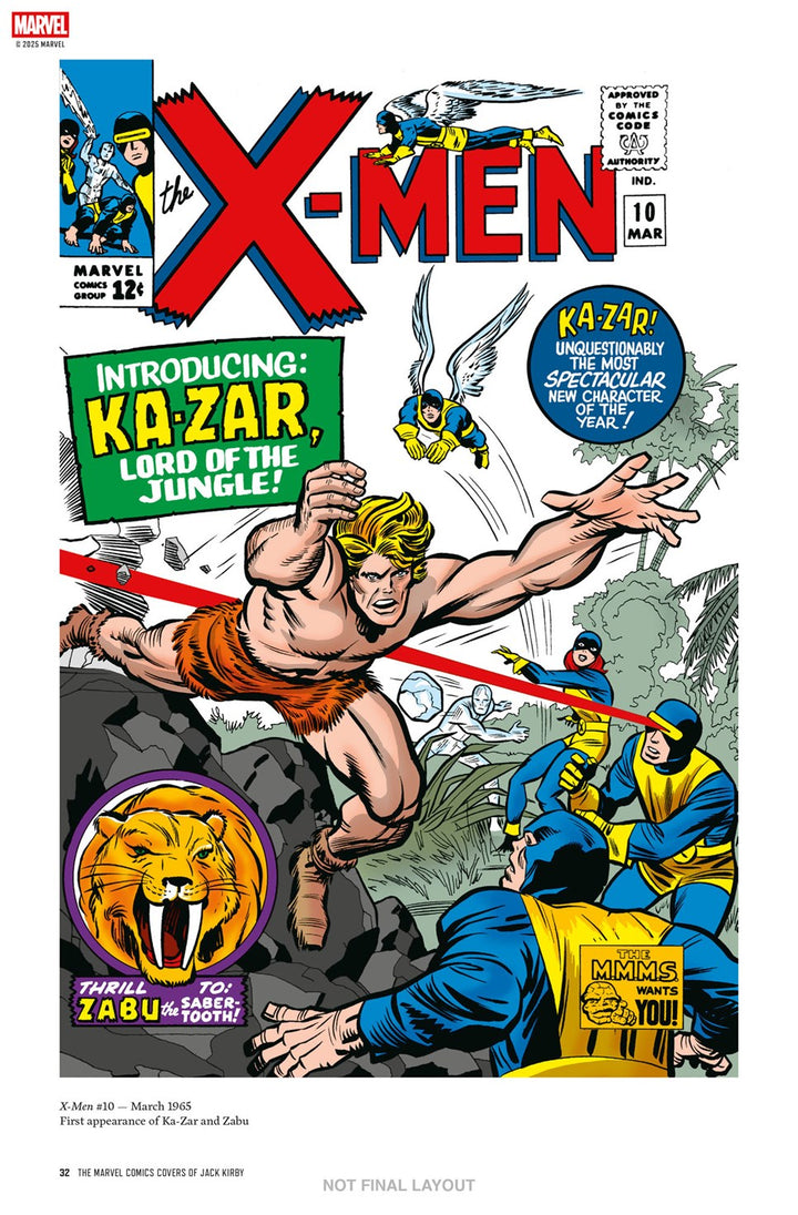 The Marvel Comics Covers of Jack Kirby, Vol. 2: 1965 - 1968