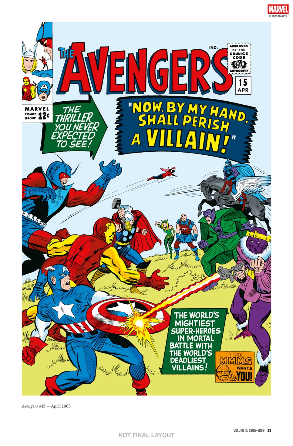 The Marvel Comics Covers of Jack Kirby, Vol. 2: 1965 - 1968