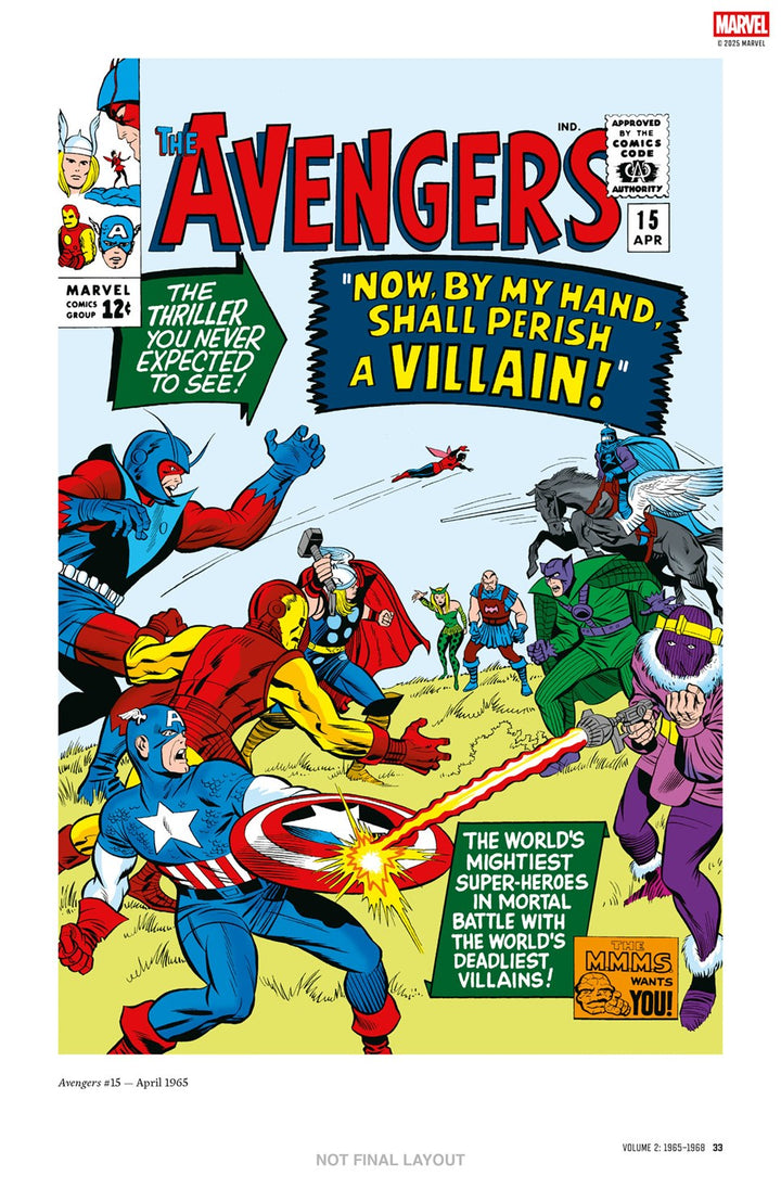 The Marvel Comics Covers of Jack Kirby, Vol. 2: 1965 - 1968