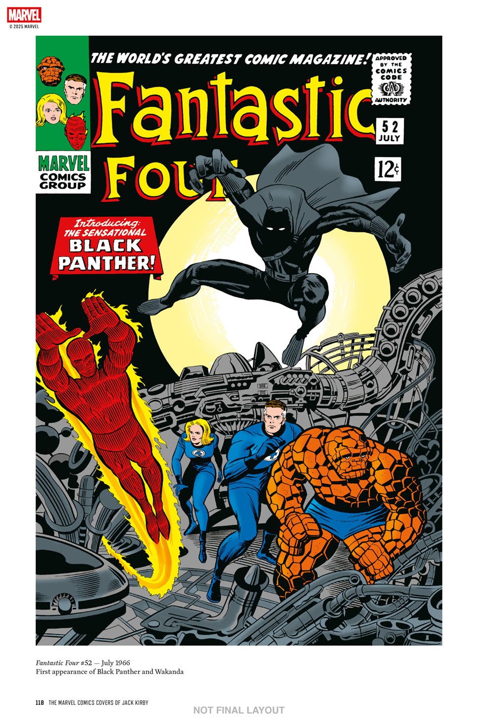 The Marvel Comics Covers of Jack Kirby, Vol. 2: 1965 - 1968