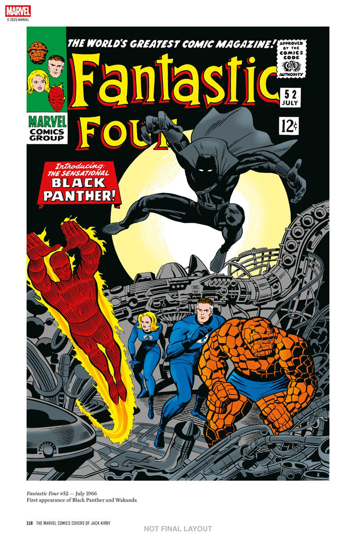 The Marvel Comics Covers of Jack Kirby, Vol. 2: 1965 - 1968