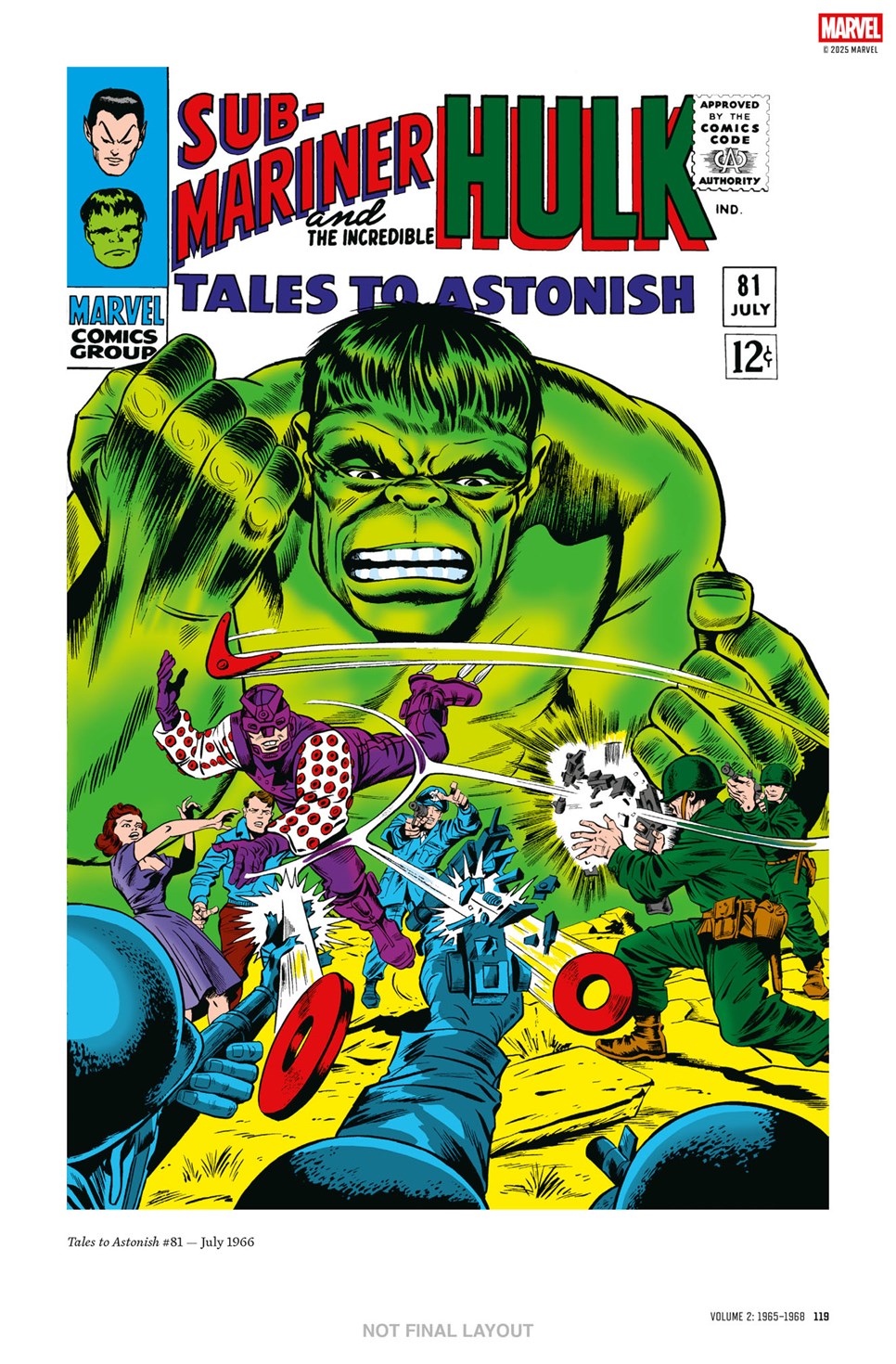 The Marvel Comics Covers of Jack Kirby, Vol. 2: 1965 - 1968