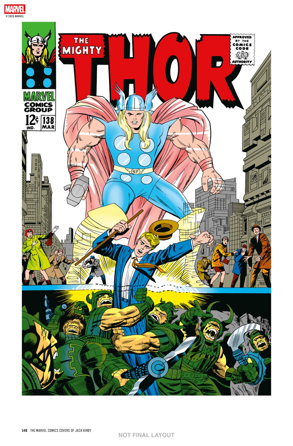 The Marvel Comics Covers of Jack Kirby, Vol. 2: 1965 - 1968