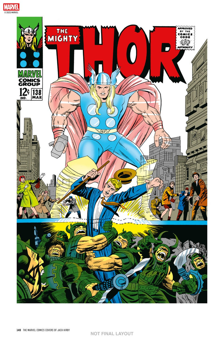 The Marvel Comics Covers of Jack Kirby, Vol. 2: 1965 - 1968