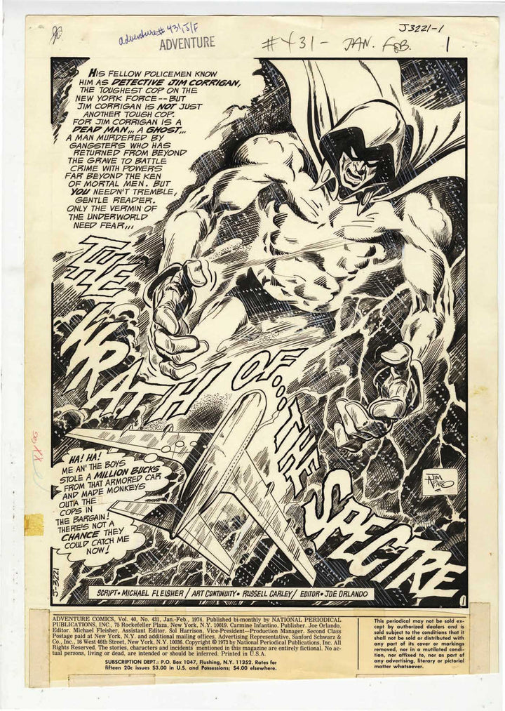 Jim Aparo's DC Classics Artist's Edition