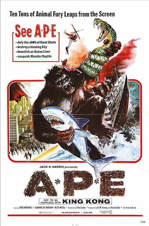 The Art of the B-Movie Poster!