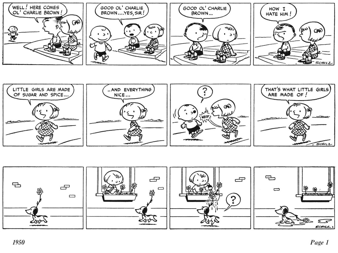 Peanuts: The Complete Peanuts by Charles M. Schulz 1950 - 1952
