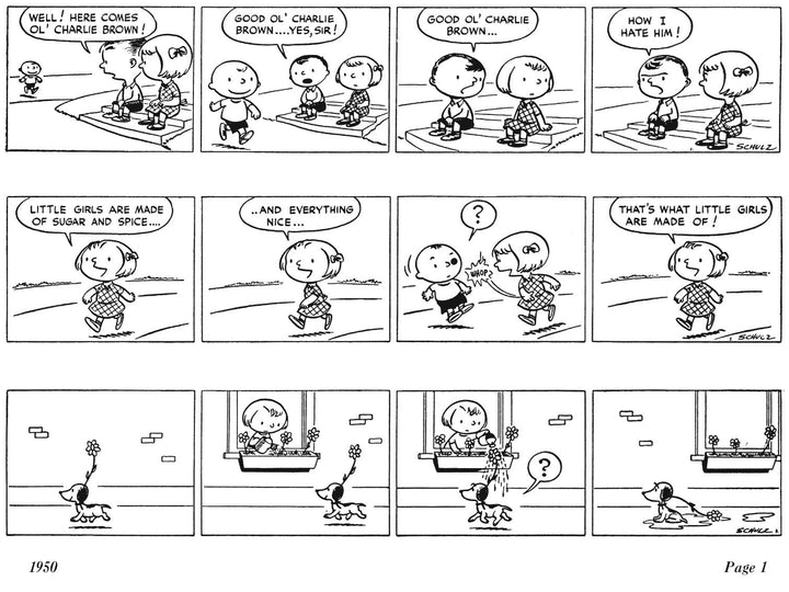 Peanuts: The Complete Peanuts by Charles M. Schulz 1950 - 1952