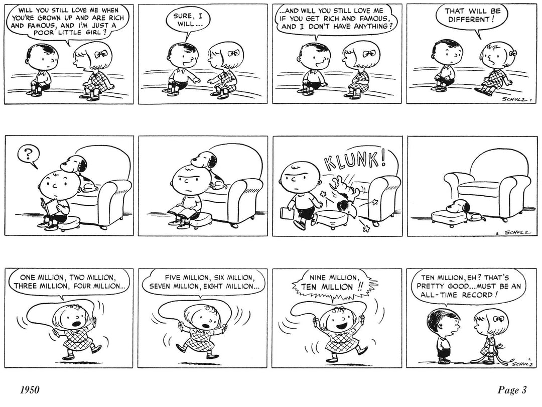 Peanuts: The Complete Peanuts by Charles M. Schulz 1950 - 1952