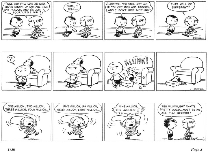 Peanuts: The Complete Peanuts by Charles M. Schulz 1950 - 1952