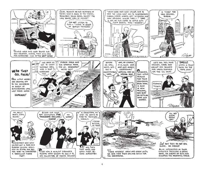 Hurricane Isle and Other Adventures: The Best of Captain Easy and Wash Tubbs