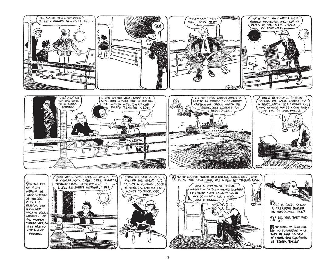 Hurricane Isle and Other Adventures: The Best of Captain Easy and Wash Tubbs