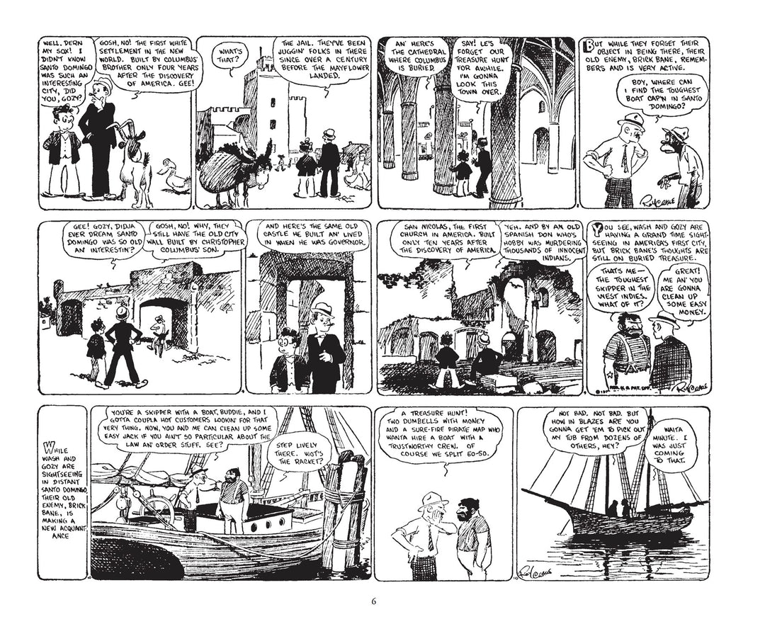 Hurricane Isle and Other Adventures: The Best of Captain Easy and Wash Tubbs