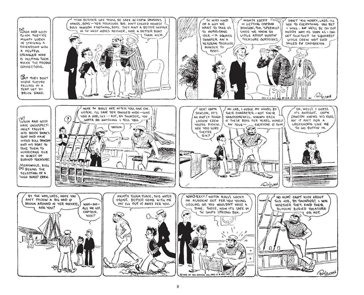 Hurricane Isle and Other Adventures: The Best of Captain Easy and Wash Tubbs