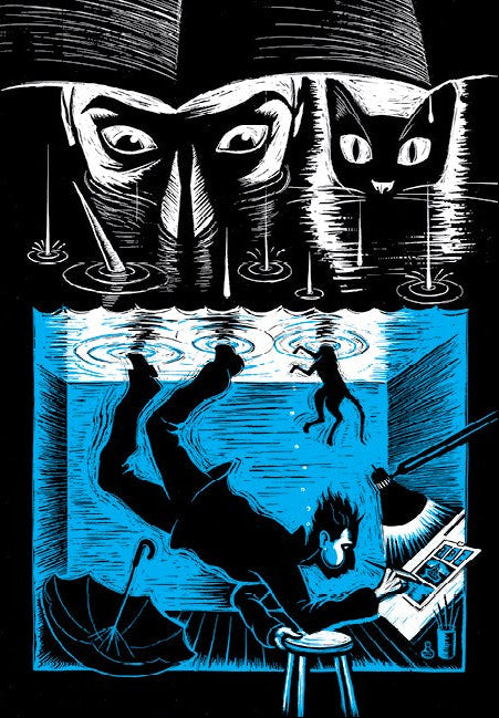 Flood! A Novel in Pictures - First Hardcover Edition