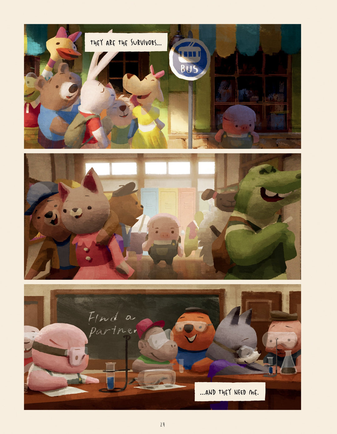 The Dam Keeper, Book 1 - Signed with a Drawing