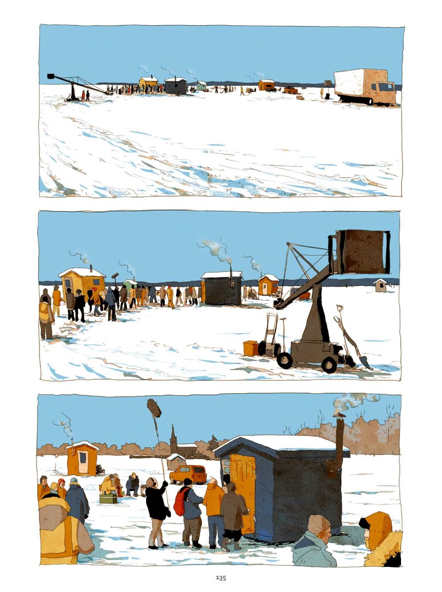 Storyboarding for Wim Wenders