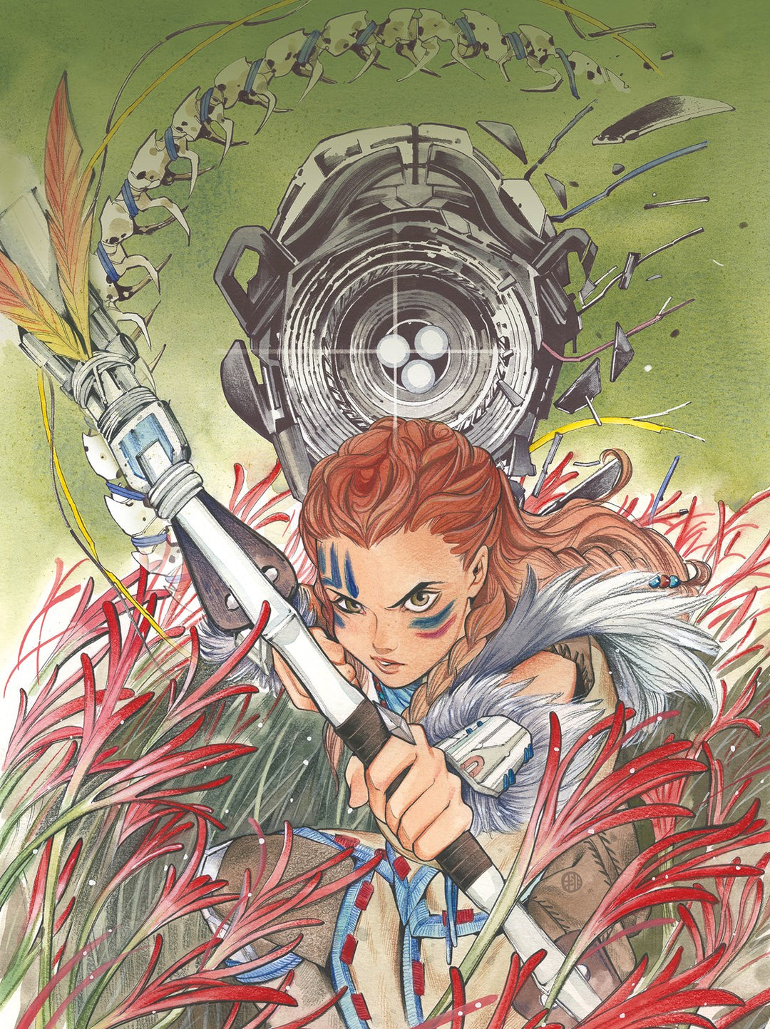 Horizon Zero Dawn: Peach Momoko Poster Portfolio