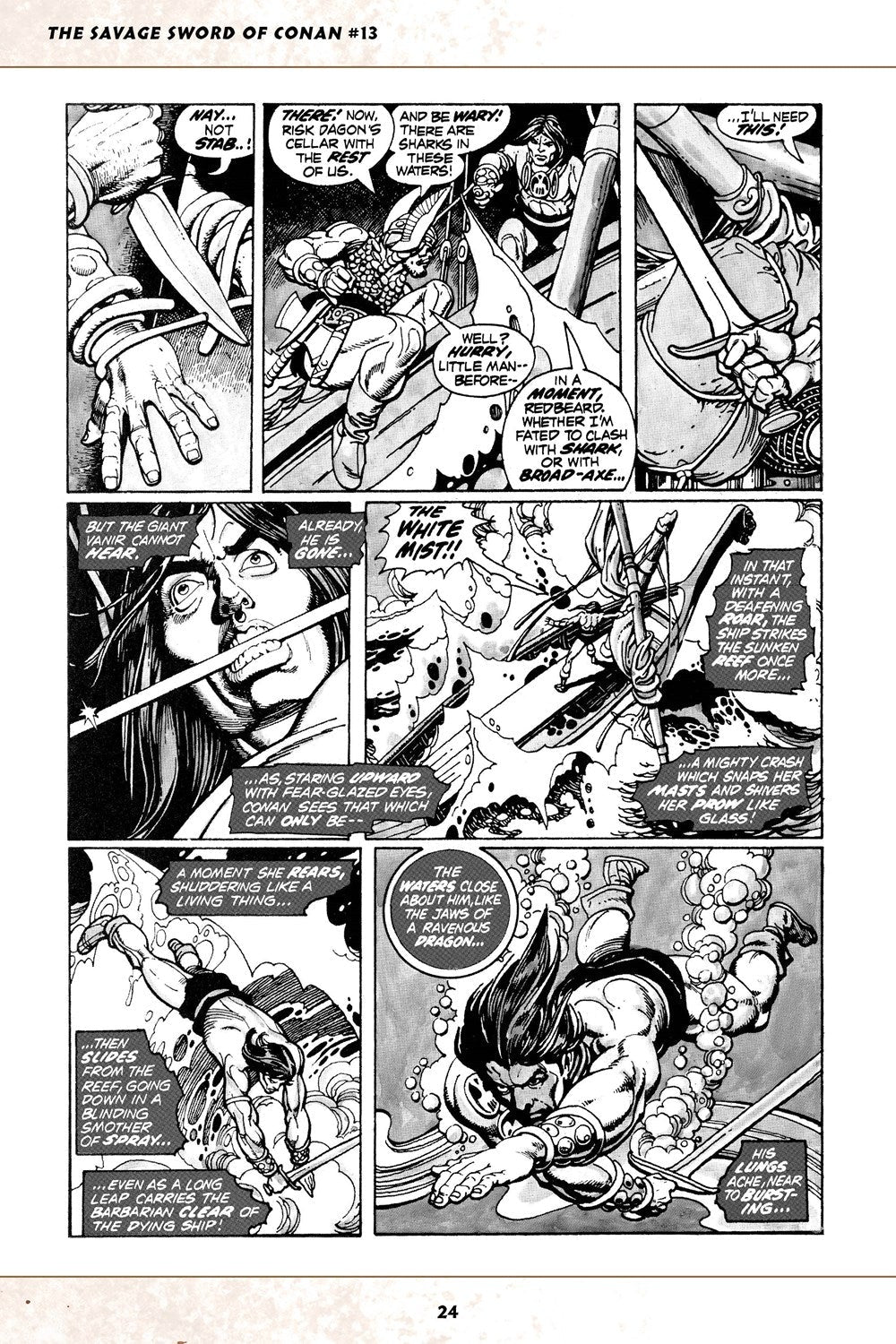 The Savage Sword of Conan: The Original Comics Omnibus Vol. 2