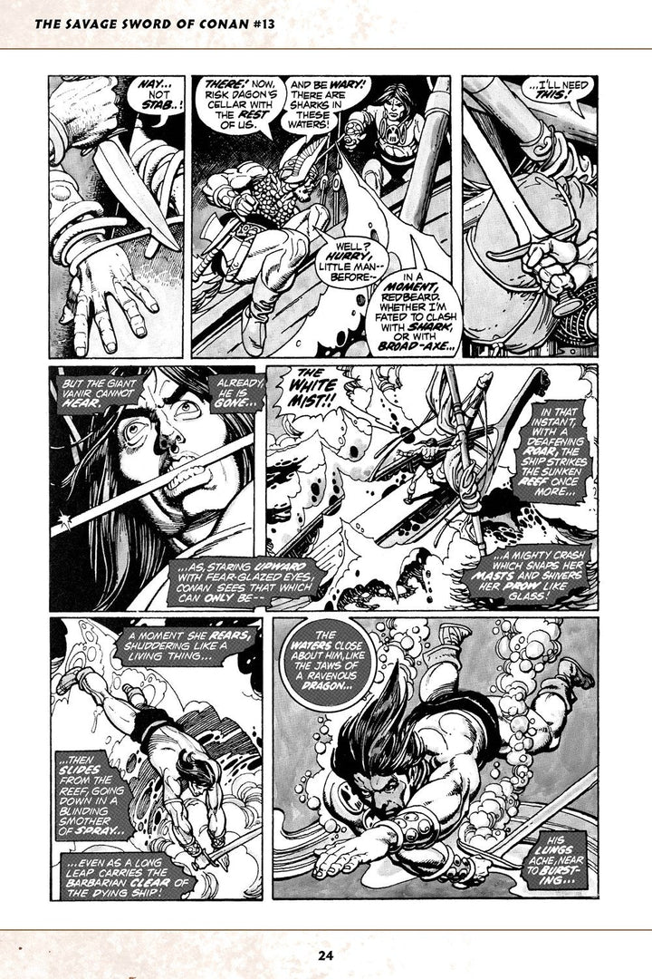 The Savage Sword of Conan: The Original Comics Omnibus Vol. 2