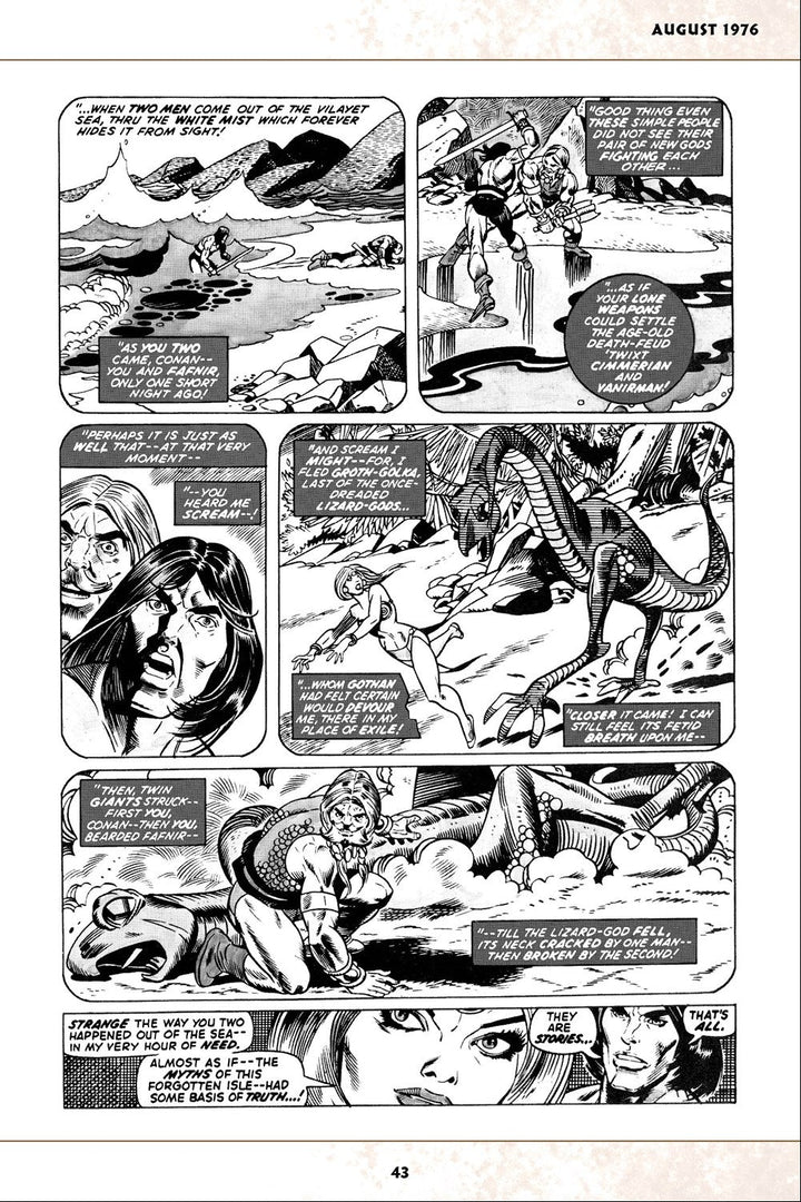 The Savage Sword of Conan: The Original Comics Omnibus Vol. 2