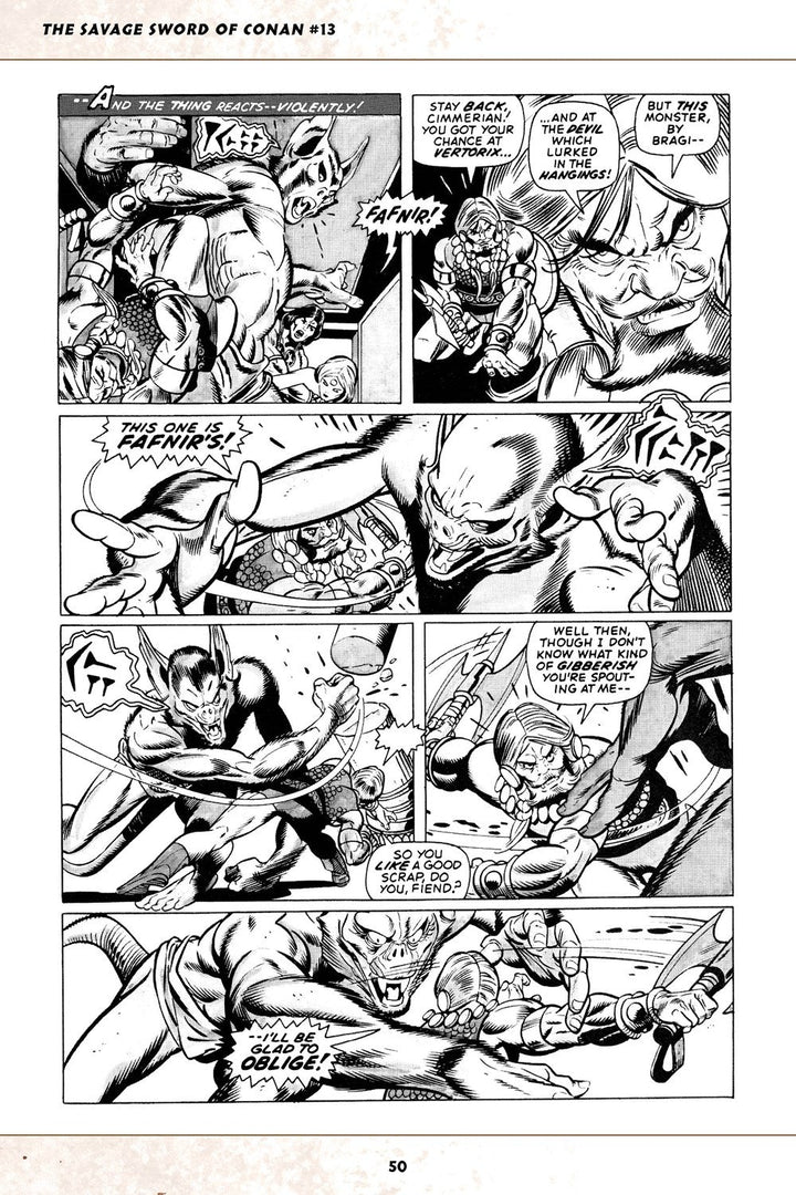 The Savage Sword of Conan: The Original Comics Omnibus Vol. 2