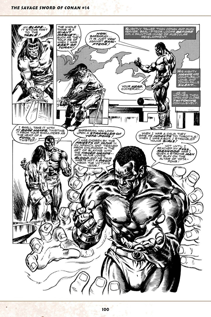 The Savage Sword of Conan: The Original Comics Omnibus Vol. 2