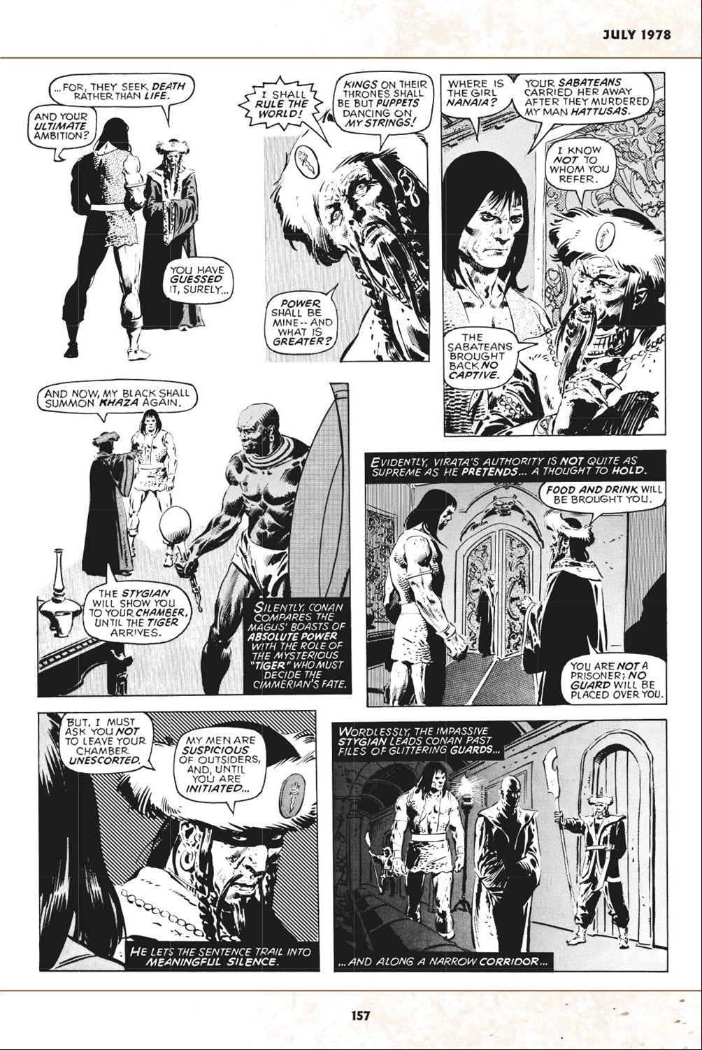 The Savage Sword of Conan: The Original Comics Omnibus Vol. 3