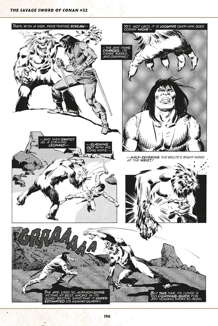 The Savage Sword of Conan: The Original Comics Omnibus Vol. 3