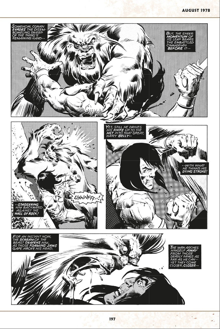 The Savage Sword of Conan: The Original Comics Omnibus Vol. 3