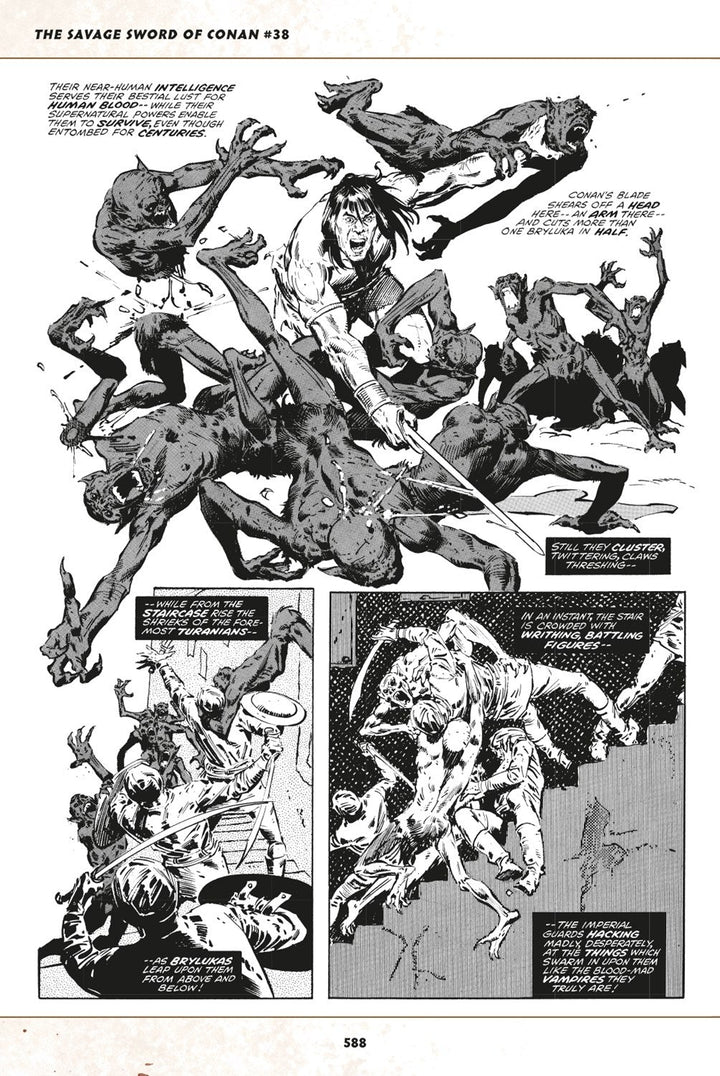 The Savage Sword of Conan: The Original Comics Omnibus Vol. 3