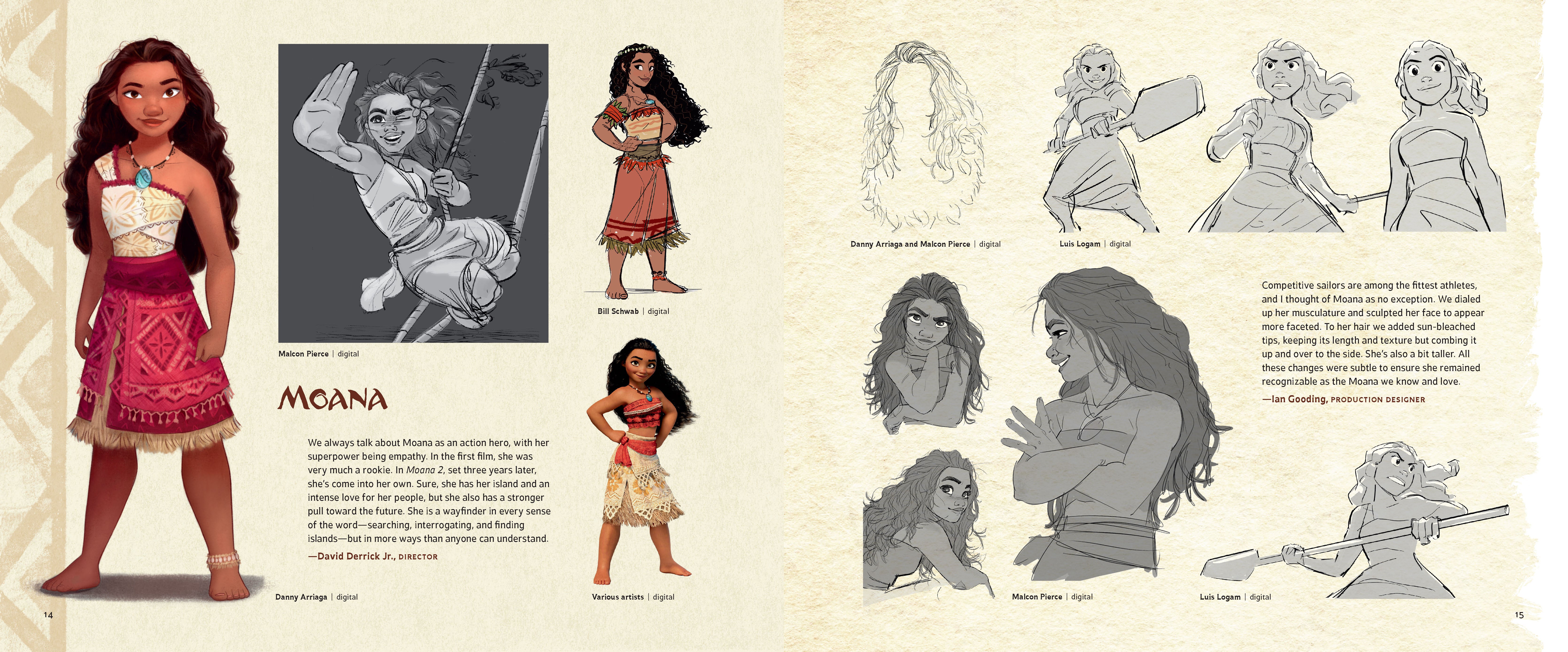 THE ART OF DISNEY MOANA2 洋書　アートブック The Art of Moana 2 – Stuart Ng Books