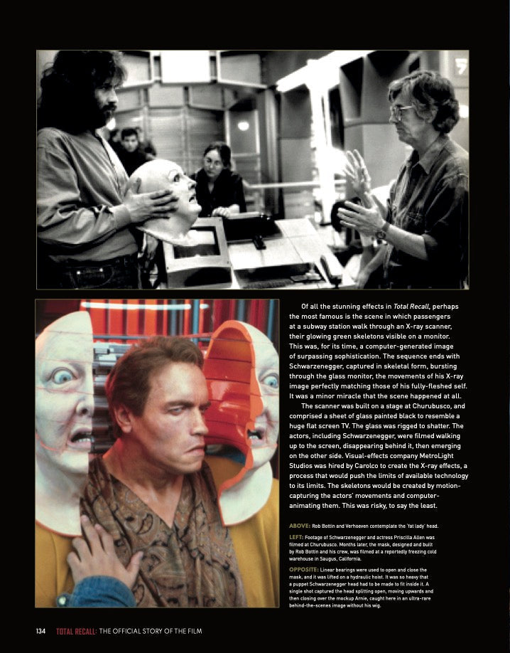 Total Recall: The Official Story of the Film - Signed by Paul Verhoeven