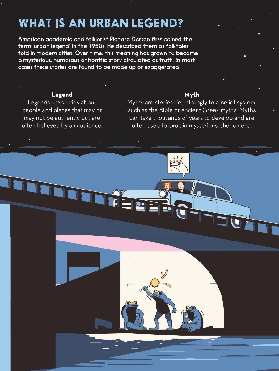 An Illustrated History of Urban Legends