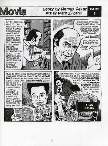 American Splendor: Our Movie Year - with Color Postcard