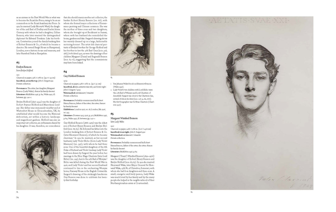 John Singer Sargent: The Charcoal Portraits