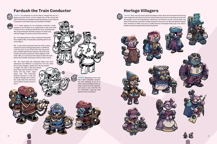 Sea of Stars: Throes of the Watchmaker - The Concept Art of Bryce Kho