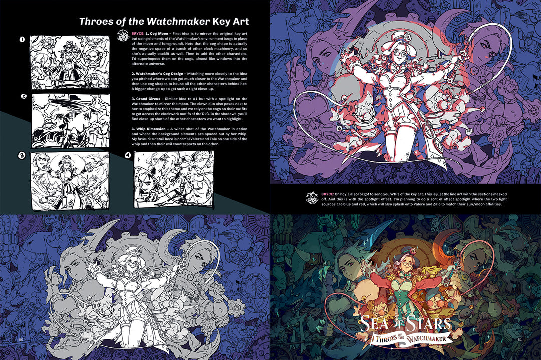 Sea of Stars: Throes of the Watchmaker - The Concept Art of Bryce Kho