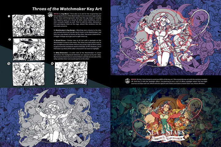 Sea of Stars: Throes of the Watchmaker - The Concept Art of Bryce Kho