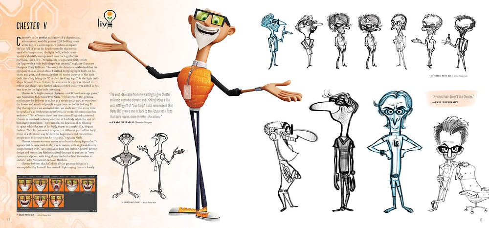 The Art of Cloudy with a Chance of Meatballs 2 - Signed by Four Artists with Drawings