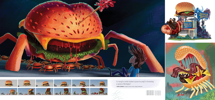 The Art of Cloudy with a Chance of Meatballs 2 - Signed by Four Artists with Drawings