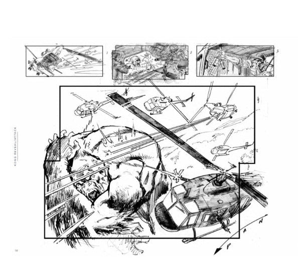 Godzilla & Kong: The Cinematic Storyboard of Richard Bennett