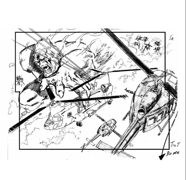 Godzilla & Kong: The Cinematic Storyboard of Richard Bennett