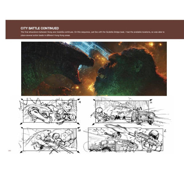 Godzilla & Kong: The Cinematic Storyboard of Richard Bennett