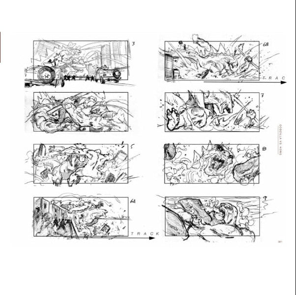 Godzilla & Kong: The Cinematic Storyboard of Richard Bennett