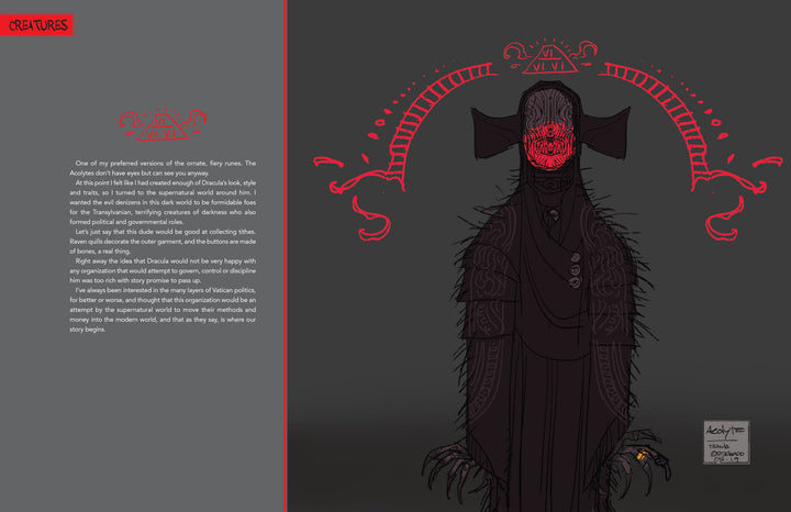 The Art of Dracula of Transylvania