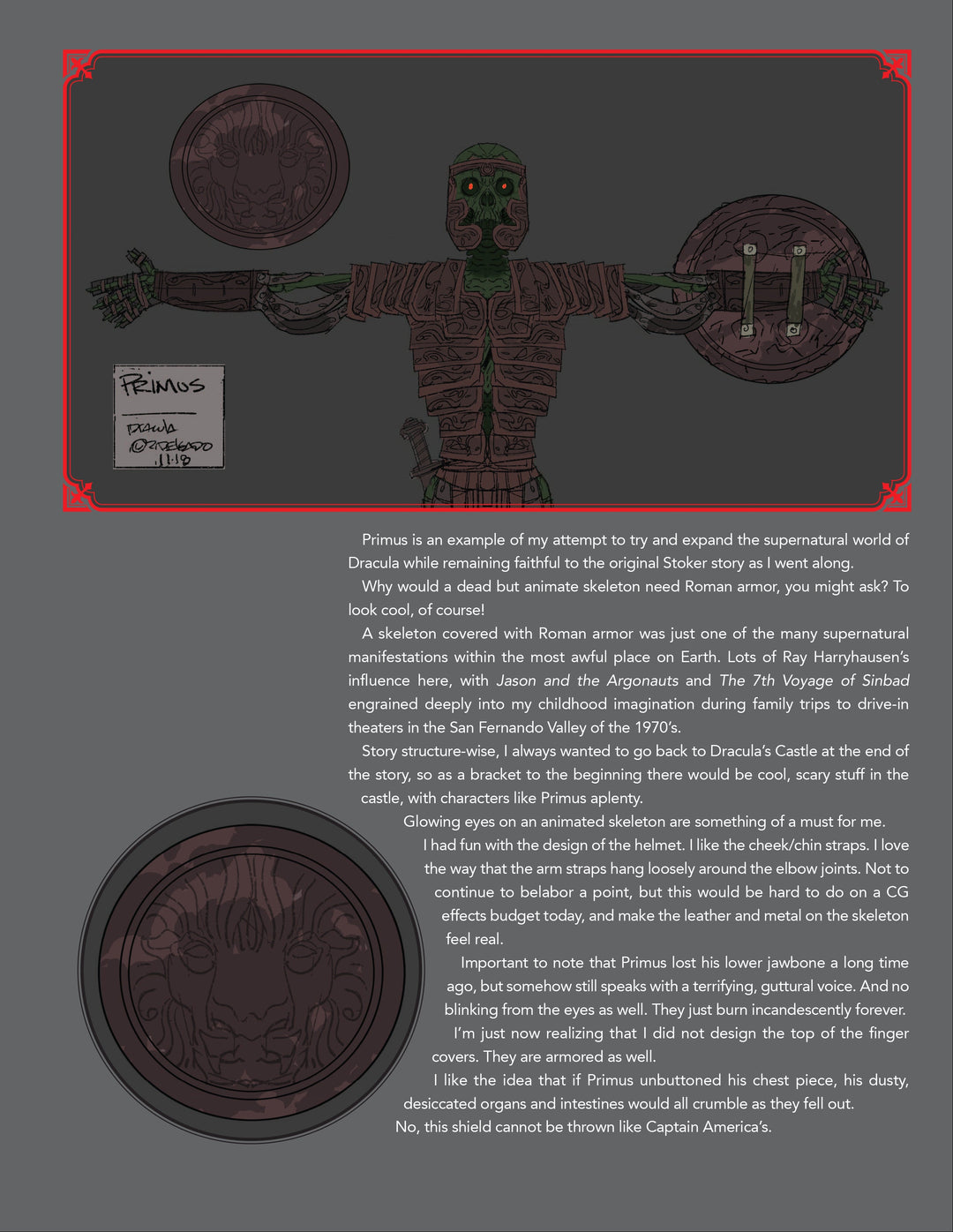 The Art of Dracula of Transylvania