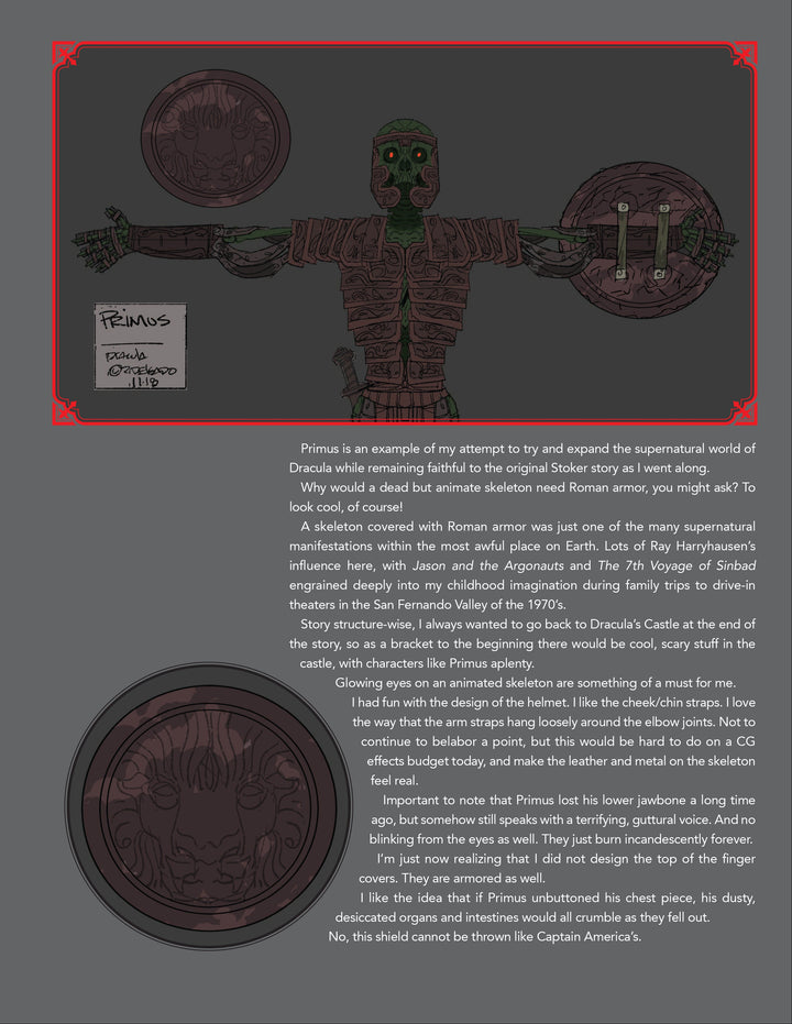 The Art of Dracula of Transylvania