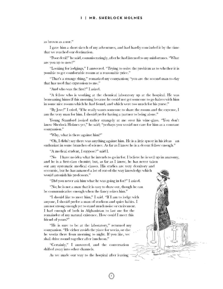 The First Adventure of Sherlock Holmes: A Study in Scarlet